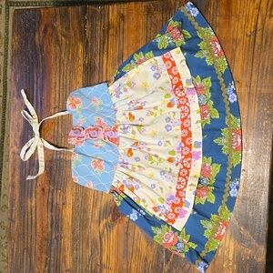 Matilda Jane Apron Smocked Top Size 8